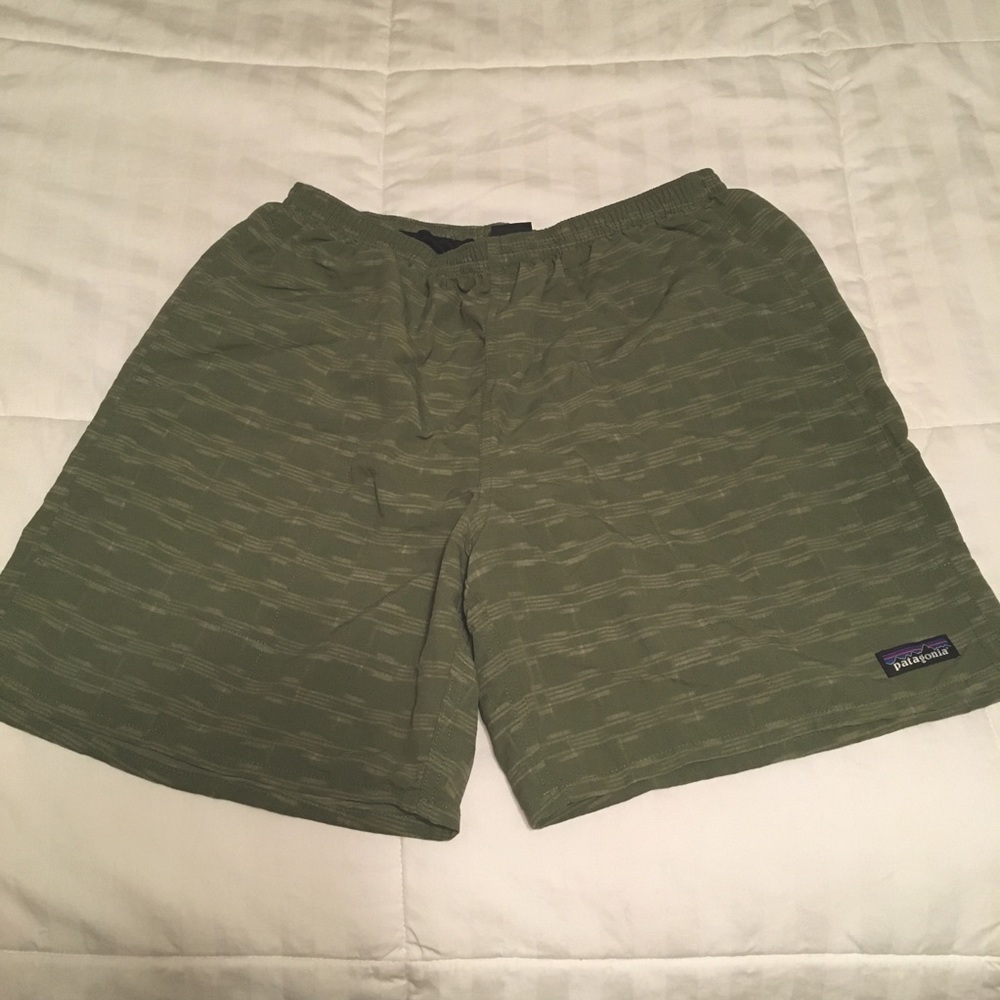 Patagonia Green Shorts